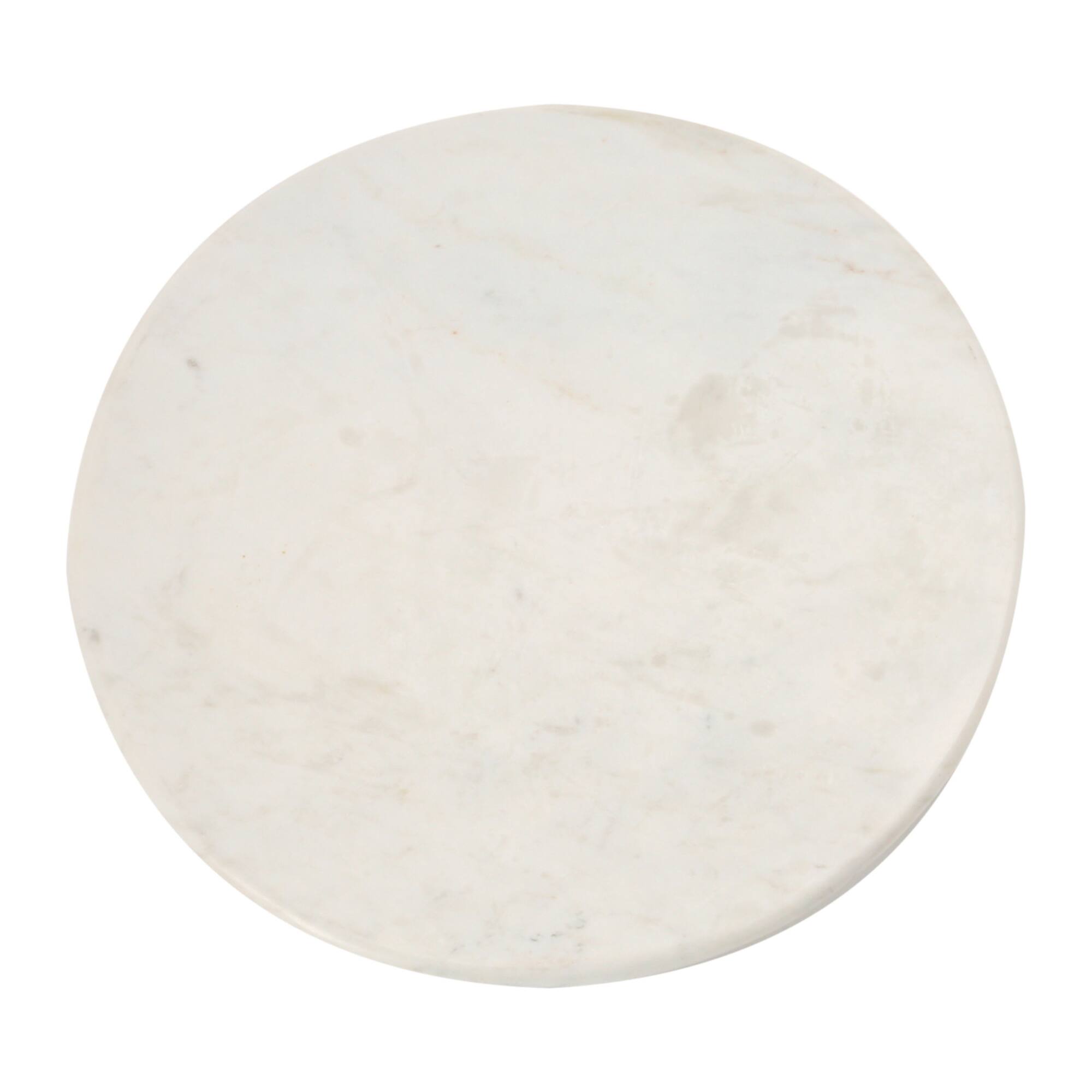 Hello Honey® 14" White Marble Lazy Susan